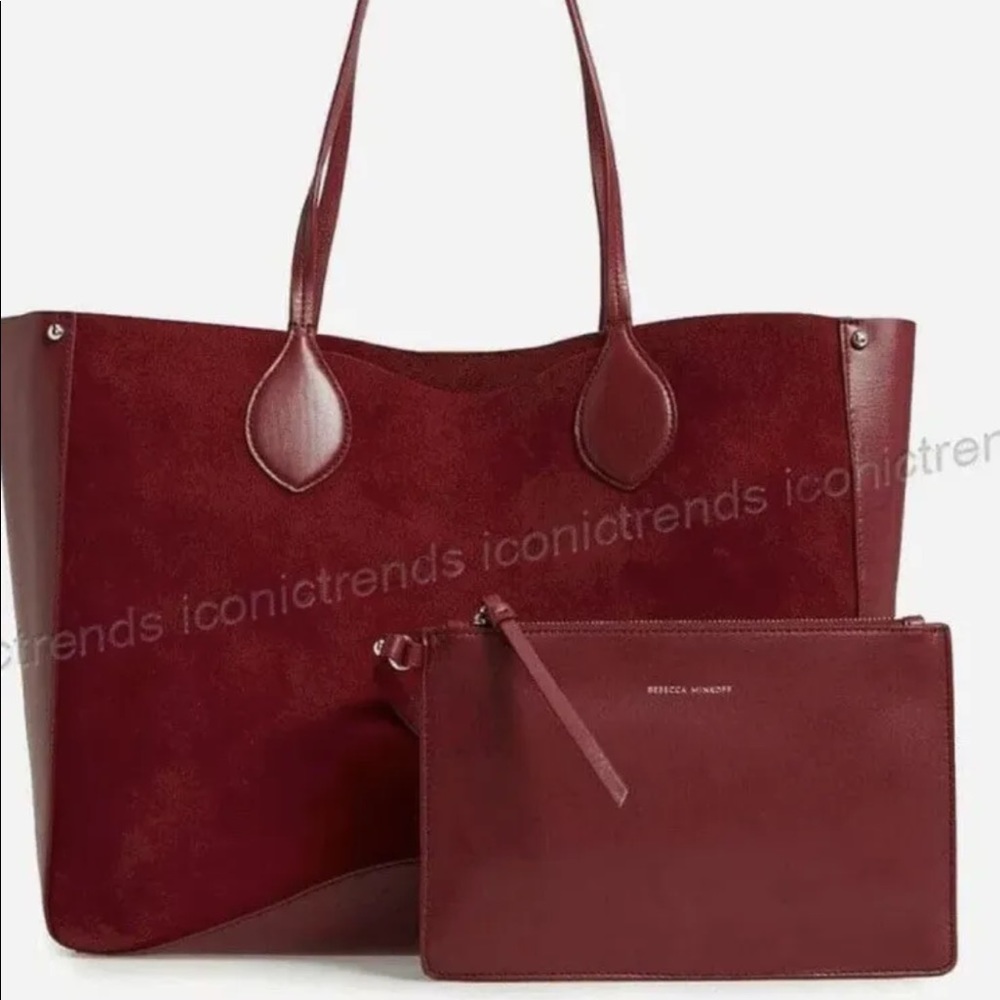 Rebecca Minkoff Tote Large Suede Handbag